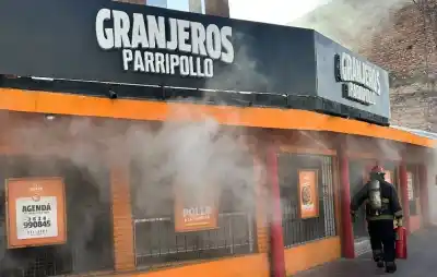 Incendio en un local gastronómico de la Capital: lo que encontraron los bomberos