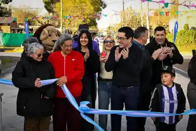 Nardini sumó tres cuadras de asfalto en Malvinas Argentinas y dejó un mensaje sobre la obra pública