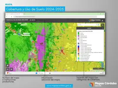 Córdoba ya tiene el mapa más preciso de su suelo: qué cambia con la nueva versión