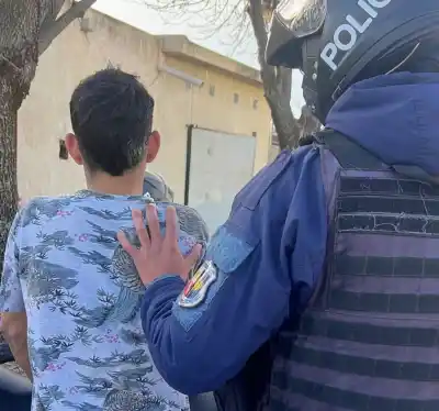 Le tiró un ladrillo y le pegó en las costillas: ahora está demorado