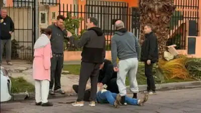 Llevaba a su hija a la escuela y seis delincuentes lo esperaban: el detalle que dejaron al escapar