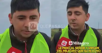 Le pidió un milagro por la vista de su hijo y ahora camina 8 años seguidos para agradecer