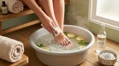 El truco casero que pocos conocen para tener los pies impecables y relajados