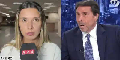 Agostina Páez estalla contra Eduardo Feinmann en vivo: “Justo vos me vas a decir racista a mí”