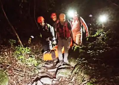 La excursión terminó en un operativo de más de dos horas: cómo bajaron a la menor accidentada
