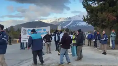 Cortes en la Ruta 82: la protesta atómica que vacía el sector nuclear