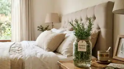 El secreto que esconde un simple frasco de romero en tu habitación: no es solo por el aroma
