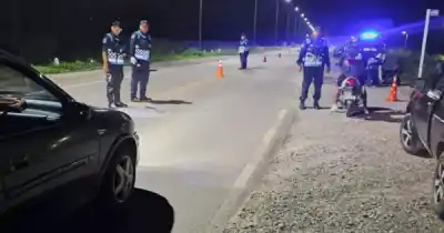 Lo pararon en un control en la Ruta 51 y la mochila no pesaba lo normal