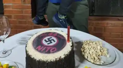 Allanaron la casa del cumpleaños con esvástica en Oberá: qué buscaban los investigadores