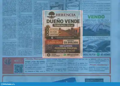 Clausuraron un loteo en La Pedrera y ahora lo ofrecen con un detalle que llamó la atención