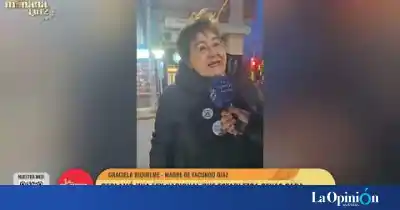 Una madre que perdió a su hijo por una denuncia falsa encabezó la marcha en Río Gallegos