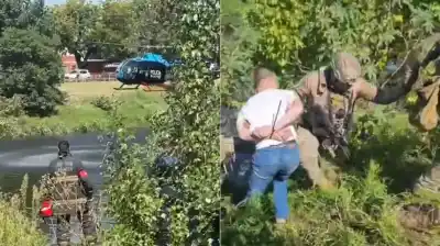 Villa Lugano: El desesperado salto al Riachuelo de un motochorro que no pudo escapar