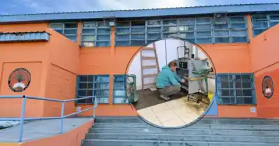 Vuelven a las aulas con baños y calefacción a nuevo: las tres escuelas de Caleta Olivia que no paran de recibir obras