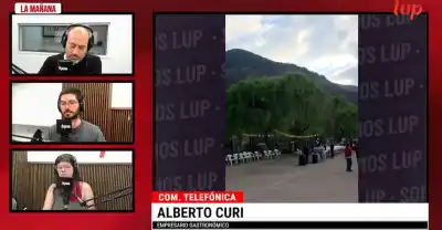 El empresario que se metió en los cerros para esperar a los peregrinos: lo que llevó en la camioneta
