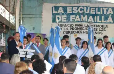 La Escuelita de Famaillá fue epicentro de un acto conmovedor: esto dejó al descubierto