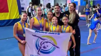 Gimnasia acrobática: la delegación catamarqueña volvió de Buenos Aires con un logro que la pone en el mapa