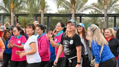 Más de 3000 docentes riojanos dijeron presente en el Parque de la Ciudad: mirá de qué se trató
