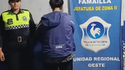 Detienen a una joven en Famaillá: el arma que llevaba y lo que le habría hecho a su vecina