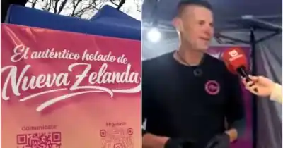 Lo que este neozelandés esconde en su puesto de la Feria del Milagro
