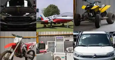 Santa Fe pone a la venta el botín del crimen: un avión, un bar y motos que cuestan menos que un celular