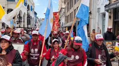 Caminaron desde el Valle Calchaquí y llegaron a la Catedral para cumplir una promesa