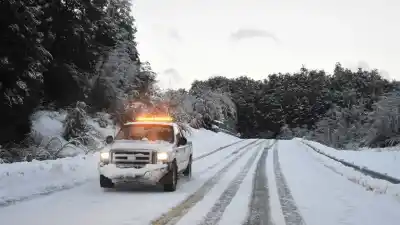 Rutas de Neuquén: el hielo complica los viajes y hay un paso clave que sigue cerrado