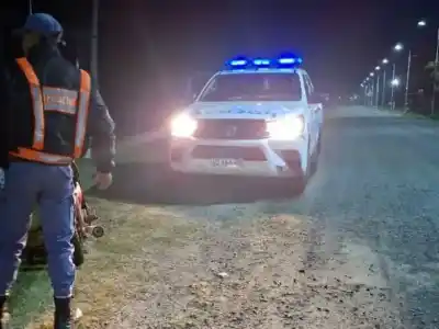 Lo esperaban en el control, pero eligió la peor salida: lo que encontraron después