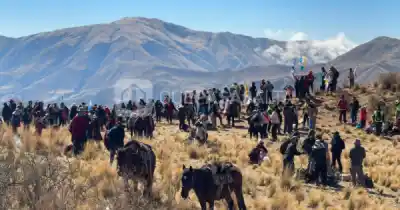 La peregrinación que baja de casi 2.800 metros para llegar a Salta