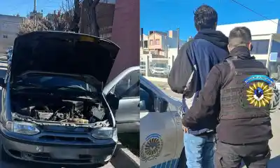 Entró a un auto estacionado en Trelew: cómo lo descubrieron