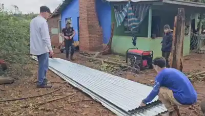 “Me agarré a una viga y me quedé ahí”: el dramático relato del hombre que sobrevivió al tornado en San Pedro