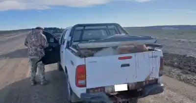 Control en la Ruta 47: la camioneta llevaba algo que no era equipaje