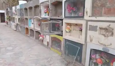 Fueron al cementerio de Rodeo por un aviso radial y lo que encontraron las dejó en llanto