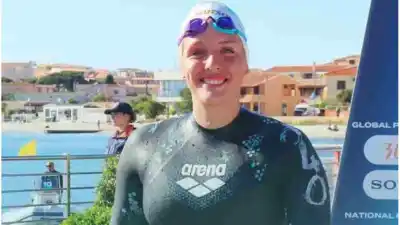 El lago del Parque del Sur recibe a los mejores nadadores: arrancan las aguas abiertas de los Juegos Suramericanos