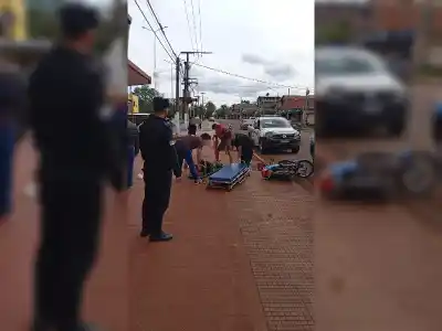 Chocó, dejó al motociclista tirado y escapó: ahora lo buscan en Eldorado