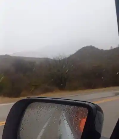 La nieve complica la RN 60 en La Cébila: la recomendación que no pueden ignorar los que viajan