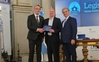 Empresarios misioneros fueron distinguidos en Buenos Aires por Ucrania: el motivo que emocionó a la comunidad