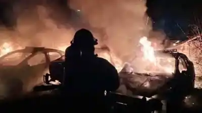 Incendio en un depósito policial de Rosario: lo que encontraron los bomberos al llegar
