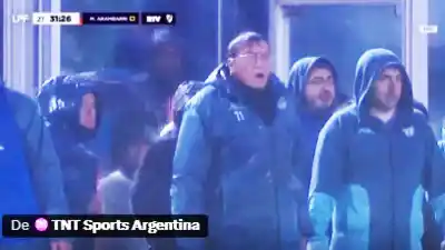Falcioni estalló en el Monumental y apuntó sin filtro a "los de la otra banda"