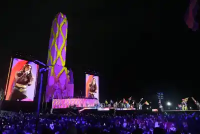 El frío no pudo: así fue la fiesta que abrió los Suramericanos