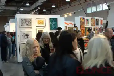 Se abrió la feria de arte en Paraná y un detalle de los precios sorprendió a todos