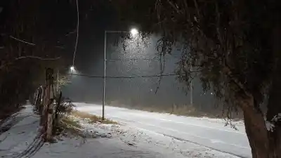 San Juan amaneció bajo la nieve: el video que muestra lo que pasó en Jáchal