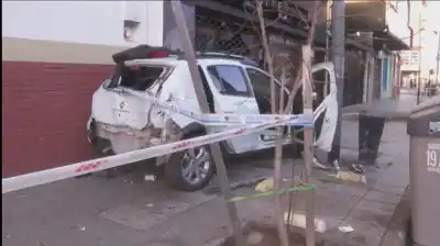 Manejaba a toda velocidad en Devoto: lo que encontró la policía cuando le hicieron el test