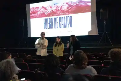 Merlo fue sede de un festival de cine independiente y una estudiante de la ULP estuvo detrás de escena