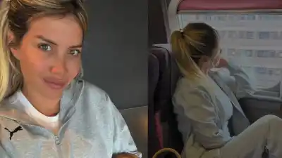 Wanda Nara en Japón: el look de 11.000 dólares que fusionó lujo y ternura en un tren temático
