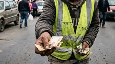 Quería cobrar $10.000 por estacionar en Jujuy: lo que apareció cuando la demoraron