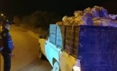 Cargamento de carbón viajaba sin papeles por la RN34 y los frenó un control: lo que encontraron adentro