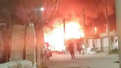 El fuego arrasó una casa en San Lorenzo Norte y los vecinos vivieron horas de angustia