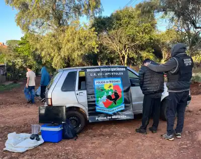 Forzó un ventiluz, se llevó de todo y la policía lo alcanzó en plena calle