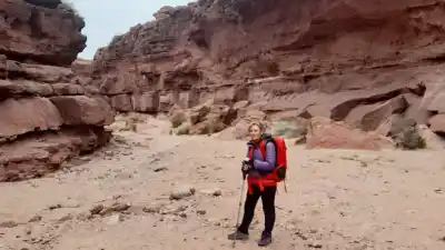 Caminaba con su familia por Neuquén y ahora guía a otros: el rincón que la deslumbró