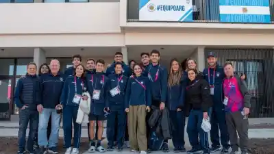 Aymar les habló a los atletas en la Villa: "Me encantaría estar en el lugar de ustedes"
